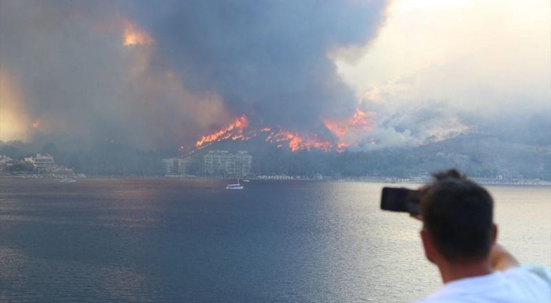 Yangın Felaketi Dünya Basınında Geniş Yer Buldu; "Dünyadaki Cehennem"