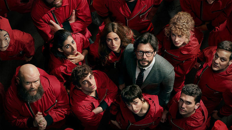 La Casa De Papel’in final döneminin birinci kısmı yayınlandı