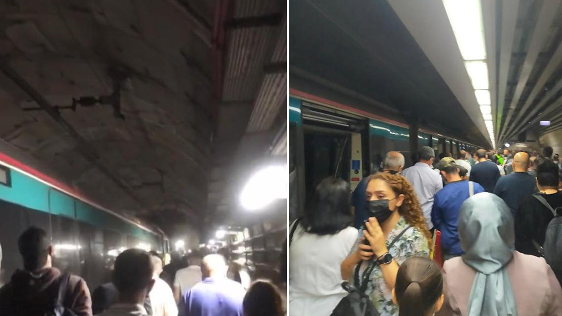 Marmaray, Sirkeci istasyonu yakınlarında arızalandı Marmaray, Sirkeci istasyonu yakınlarında arızalandı