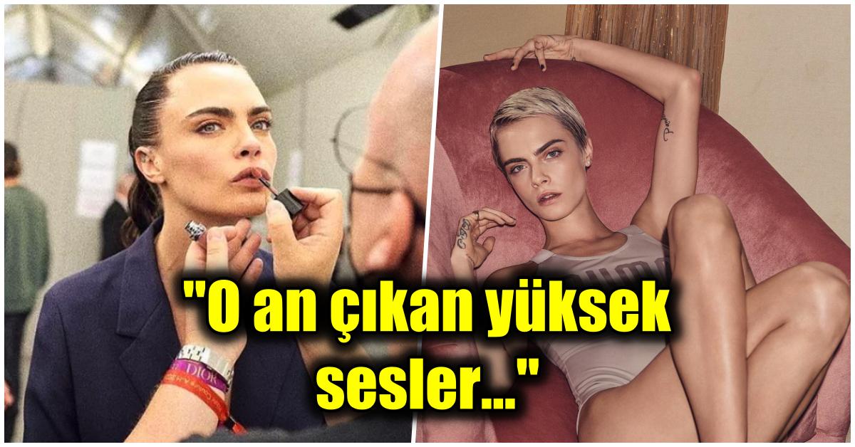 Enteresan Fantezileri ile Gündemden Düşmeyen Cara Delevingne Yeni Cinsellik İtirafı ile Olay Yarattı! Enteresan Fantezileri ile Gündemden Düşmeyen Cara Delevingne Yeni Cinsellik İtirafı ile Olay Yarattı!