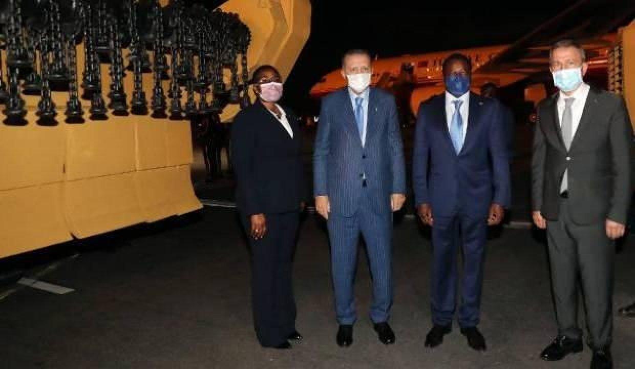 Türkiye'den Togo'ya 2 Mekanik Mayın Temizleme Teçhizatı teslim edildi Türkiye'den Togo'ya 2 Mekanik Mayın Temizleme Teçhizatı teslim edildi