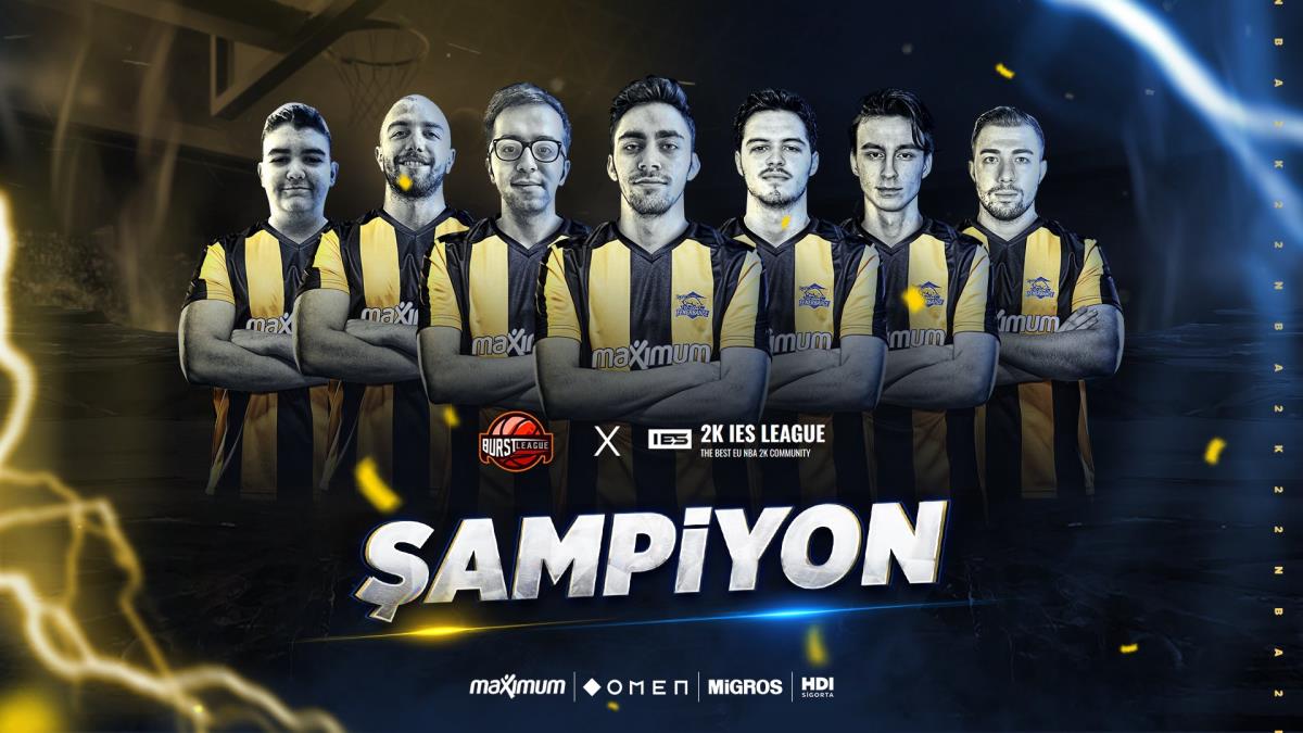 1907 Fenerbahçe Espor kulübü Burst League x 2K IES Ligi şampiyonu oldu