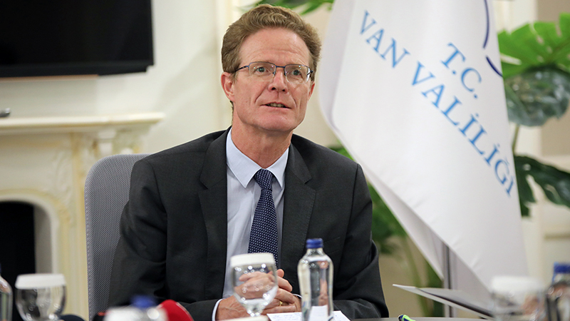 AB Türkiye Delegasyonu Lideri Landrut: Biz de Türkiye üzere yasa dışı göçün engellenmesini istiyoruz
