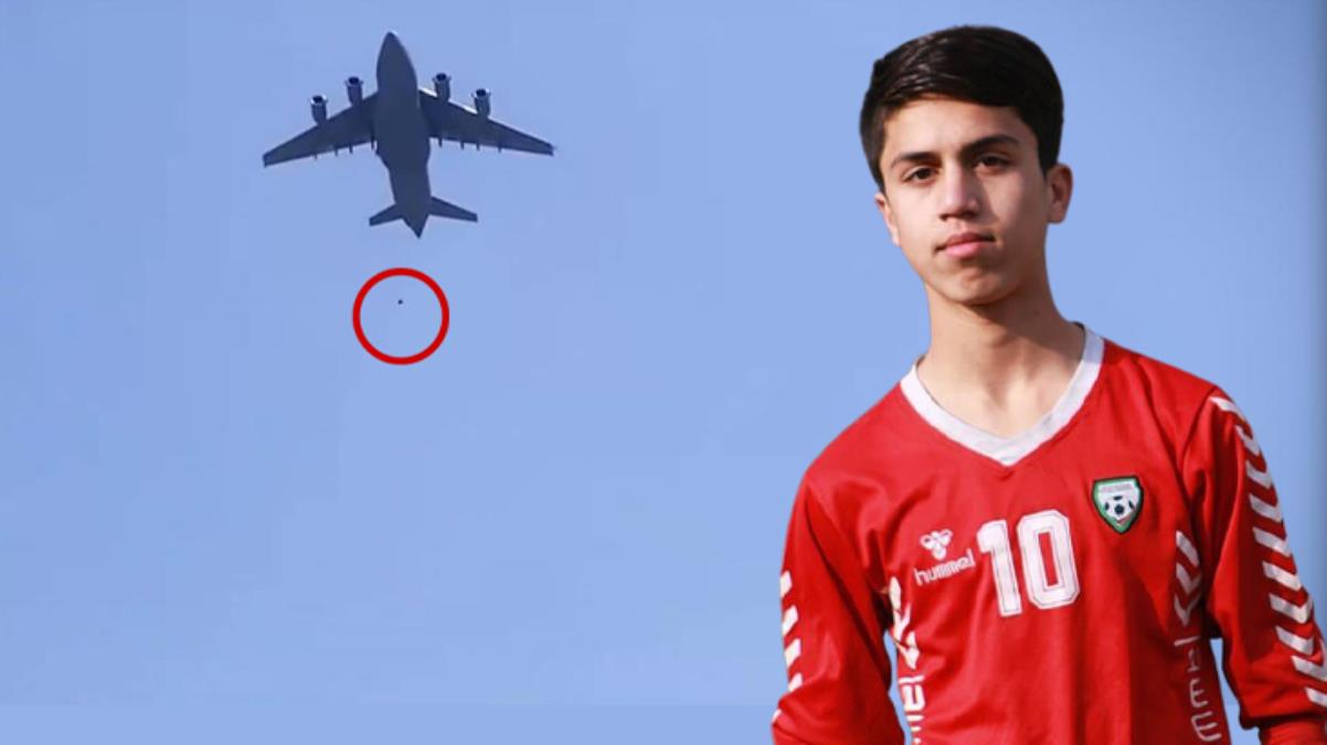 ABD tahliye uçağının kanadından düşen Afgan futbolcunun ailesi pilotların yargılanmasını istiyor ABD tahliye uçağının kanadından düşen Afgan futbolcunun ailesi pilotların yargılanmasını istiyor