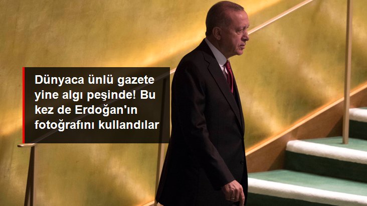 ABD'li New York Times tekrar algı peşinde! Bu sefer de Cumhurbaşkanı Erdoğan'ın BM fotoğrafını paylaştılar ABD'li New York Times tekrar algı peşinde! Bu sefer de Cumhurbaşkanı Erdoğan'ın BM fotoğrafını paylaştılar