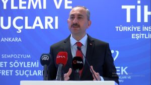 Adalet Bakanı Gül: Nefret hatası ile ilgili TCK'da yeni bir düzenleme yapacağız