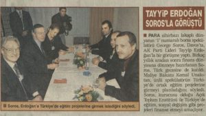 Ahmet Takan: Erdoğan, Soros’la masaya oturmadan otel odasında gizlice buluştu