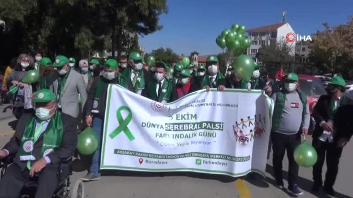 Aksaray'da "Dünya Yeşile Boyanıyor" isimli farkındalık yürüyüşü yapıldı Aksaray'da "Dünya Yeşile Boyanıyor" isimli farkındalık yürüyüşü yapıldı