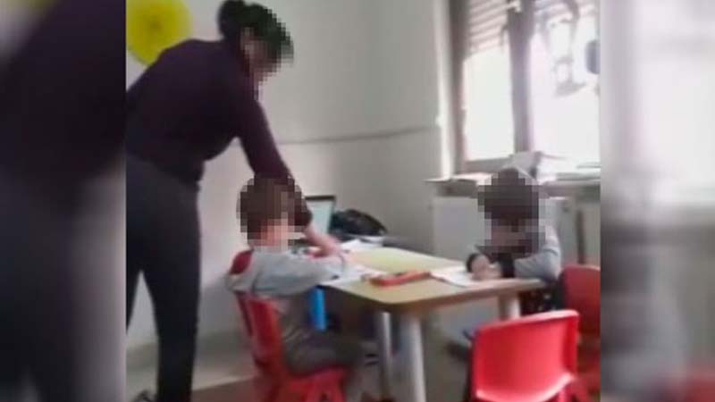 Anaokulunda öğrencilere şiddet davasında karar: Öğretmene 10 ay 15 gün mahpus cezası verildi