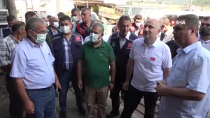 Bakan Karaismailoğlu: "200 kilometrenin üzerinde yol kısımlarında hasarları büsbütün giderdik"