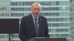 Cumhurbaşkanı Erdoğan, New York'ta Türkevi'nin açılış merasimine katıldı