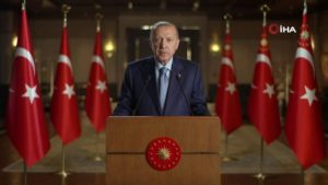 Cumhurbaşkanı Erdoğan, Türk Kurulu Başsavcılar Şurası'na görüntü ileti gönderdi