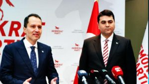 Fatih Erbakan’dan Demokrat Parti Lideri Uysal’a ziyaret