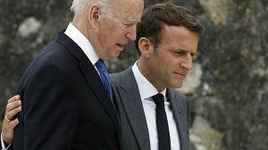Fransa Cumhurbaşkanı Macron, denizaltı krizini ABD Lideri Biden'la görüşecek
