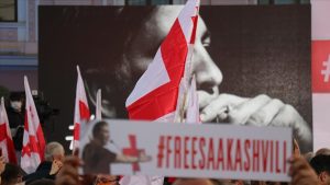 Gürcistan'da muhalefetten 9 milletvekili tutuklu eski cumhurbaşkanı Saakaşvili'ye dayanak için açlık grevinde