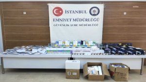 İstanbul'da düzmece botoks ve dolgu operasyonu: 1,4 milyon liralık düzmece eser ele geçirildi