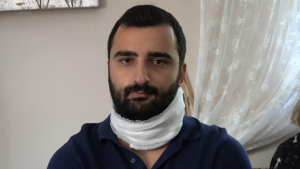 İzmir Tabip Odası, tabibi boynundan jiletle yaralayan sanığa üst huduttan ceza istedi
