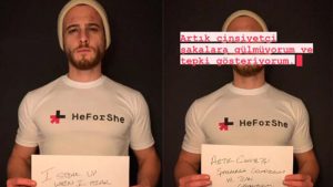 Kerem Bürsin'den HeForShe hareketine dayanak: Artık cinsiyetçi latifelere gülmüyorum