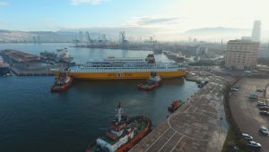 Libya'dan 25 yıl ortanın akabinde birinci yolcu gemisi İzmir'e ulaştı