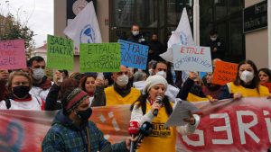 Şişli Etfal Hastanesi'nin taşınması kararı protesto edildi
