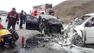 Sivas'ta kaza: CHP'li belediye liderin da ortalarında bulunduğu 4 kişi yaralandı