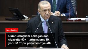 Son Dakika! Cumhurbaşkanı Erdoğan, siyasette 50+1 tartışmalarıyla ilgili konuştu: O hususta değişikliğe giderse parlamento masraf