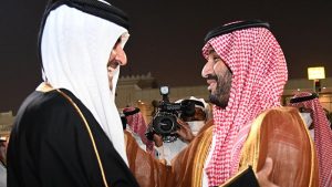 Suudi Arabistan Veliaht Prensi Muhammed bin Selman, ambargo sonrası Katar'da
