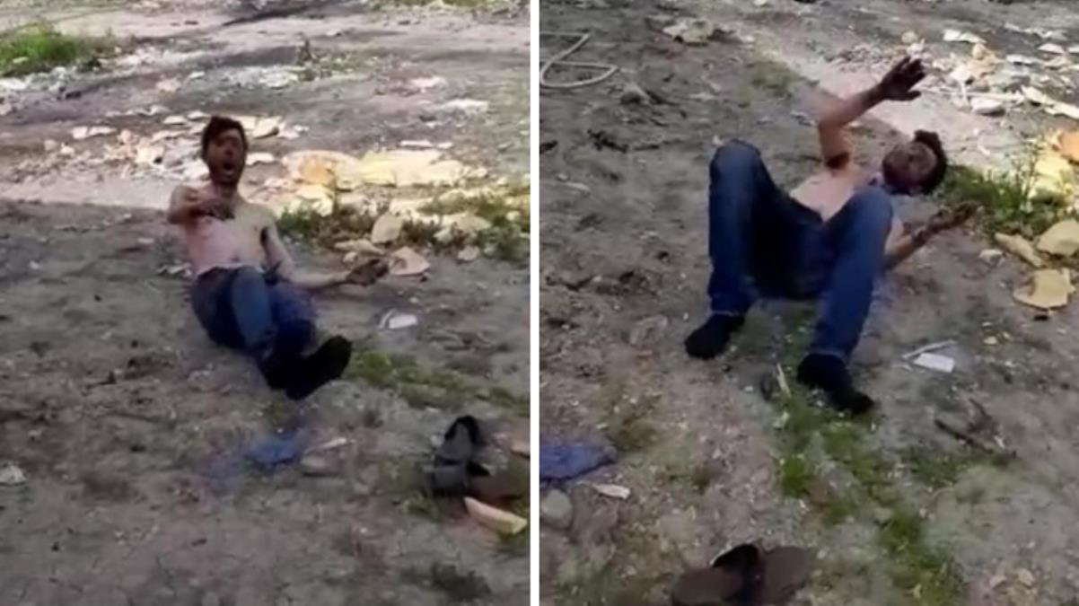 Akıma kapılan gencin yardım çığlığı ortalığı inletti: Ölüyorum ağabey