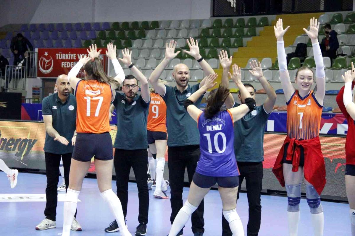 Bayanlar 1. Voleybol Ligi: Çukurova Belediyesi: 3 Antalya Muratpaşa Belediyespor: 2 Bayanlar 1. Voleybol Ligi: Çukurova Belediyesi: 3 Antalya Muratpaşa Belediyespor: 2