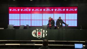 Beşiktaş-Kayserispor maçının akabinde - Başkan Karaveli