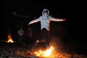 İranlılar Nevruz kutlamaları için Alanya'ya akın etti