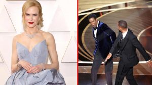 Nicole Kidman sunucuyu tokatlayan Will Smith karşısında şaşkına döndü