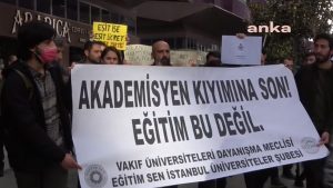 Nişantaşı Üniversitesi akademisyenlerinden 'KOD 22' aksiyonu: Üniversite, adeta bir zulüm yuvasına dönüşmüştür