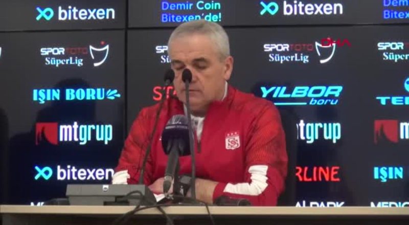SPOR Adana Demirspor - Demir Küme Sivasspor maçının akabinde