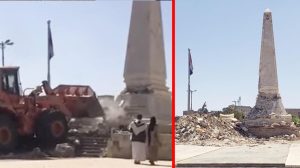 Yemen'deki Türk Şehitlik Anıtı'na saldırı! İş makinesiyle yıkmaya çalıştılar