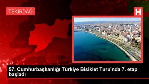 57. Cumhurbaşkanlığı Türkiye Bisiklet Tipi'nde 7. etap başladı