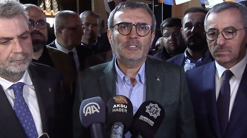 AKP'li Ünal: Evet biz 19 yıl hazırlık yaptık
