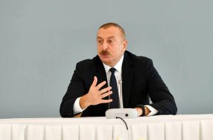 Aliyev: "Cumhurbaşkanı Recep Tayyip Erdoğan ile imzaladığımız Şuşa Beyannamesi, kardeşliğimizin ve işbirliğimizin açık bir örneğidir"