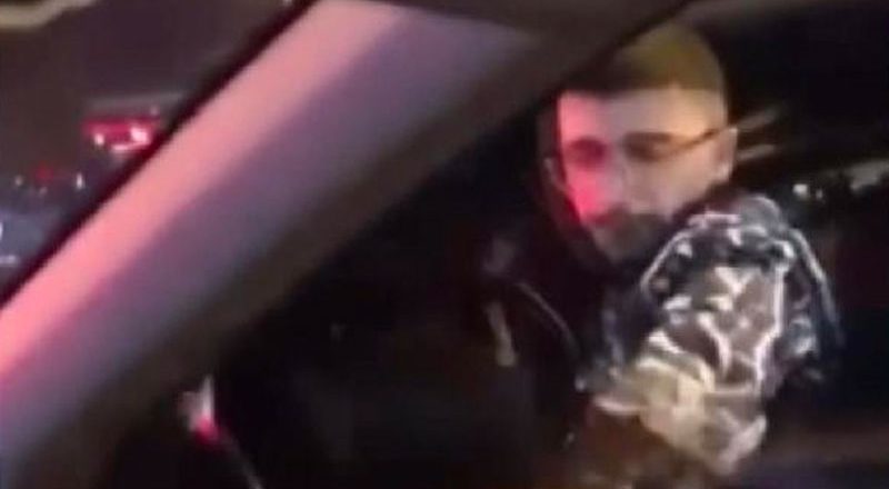 Anne ile bebeğin olduğu araca saldırdı: Şoför gözaltında
