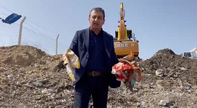 Bakan Kurum "yalan" dedi; CHP’li vekil çöplüğe girip görüntüledi
