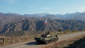 Barış gücü olarak bölgede bulunan Rusya, Karabağ yerine "Dağlık Karabağ" sözünü kullandı