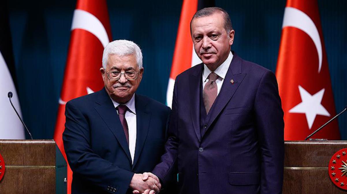 Cumhurbaşkanı Erdoğan, Filistin Devlet Lideri Mahmud Abbas ile görüştü Cumhurbaşkanı Erdoğan, Filistin Devlet Lideri Mahmud Abbas ile görüştü