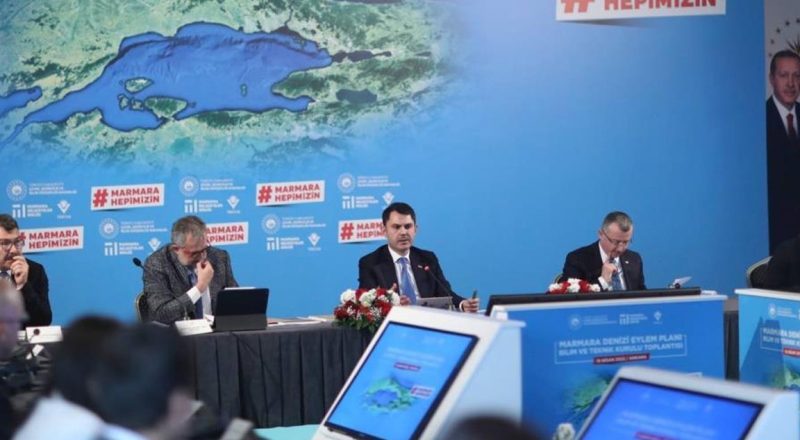 Etraf Bakanı Kurum: Kılıç, orkinos, uskumru balıklarını görene kadar Marmara’daki uğraşımız devam edecek