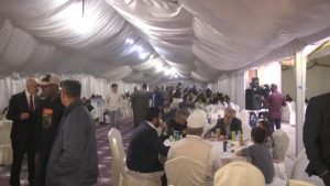 Libya'da yerlerinden edilen 1000'e yakın Libyalı, TİKA'nın iftar programında bir araya geldi