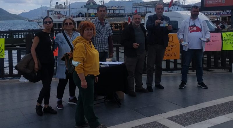 Marmaris Ekolojik Uğraş Komitesi: Etraf Meclisi'nin imza kampanyası Kaymakamlık ve Marmaris Belediyesi tarafından engellendi