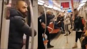 Metroda bıçak çeken saldırganının savunması: 'Gelmeyin, keserim!' demek dışında bir aksiyon yok