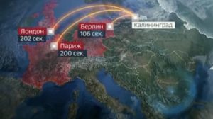 Rus devlet televizyonunda nükleer füze tartışması! Hücum düzenlenebilecek başşehirleri haritada gösterdiler
