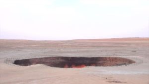 Türkmenistan'da 50 yıldır yanmaya devam eden Derveze gaz krateri için harekete geçildi