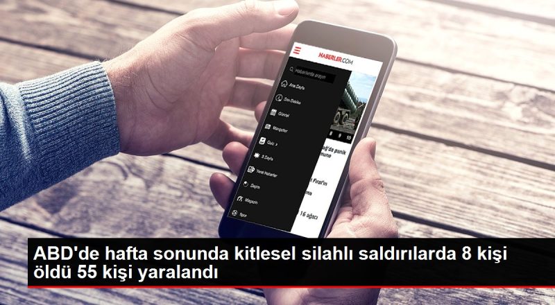 ABD'de hafta sonunda kitlesel silahlı hücumlarda 8 kişi öldü 55 kişi yaralandı