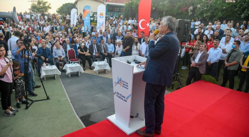 Adana'da, "Karahan Sağlıkçılar Parkı" Açıldı